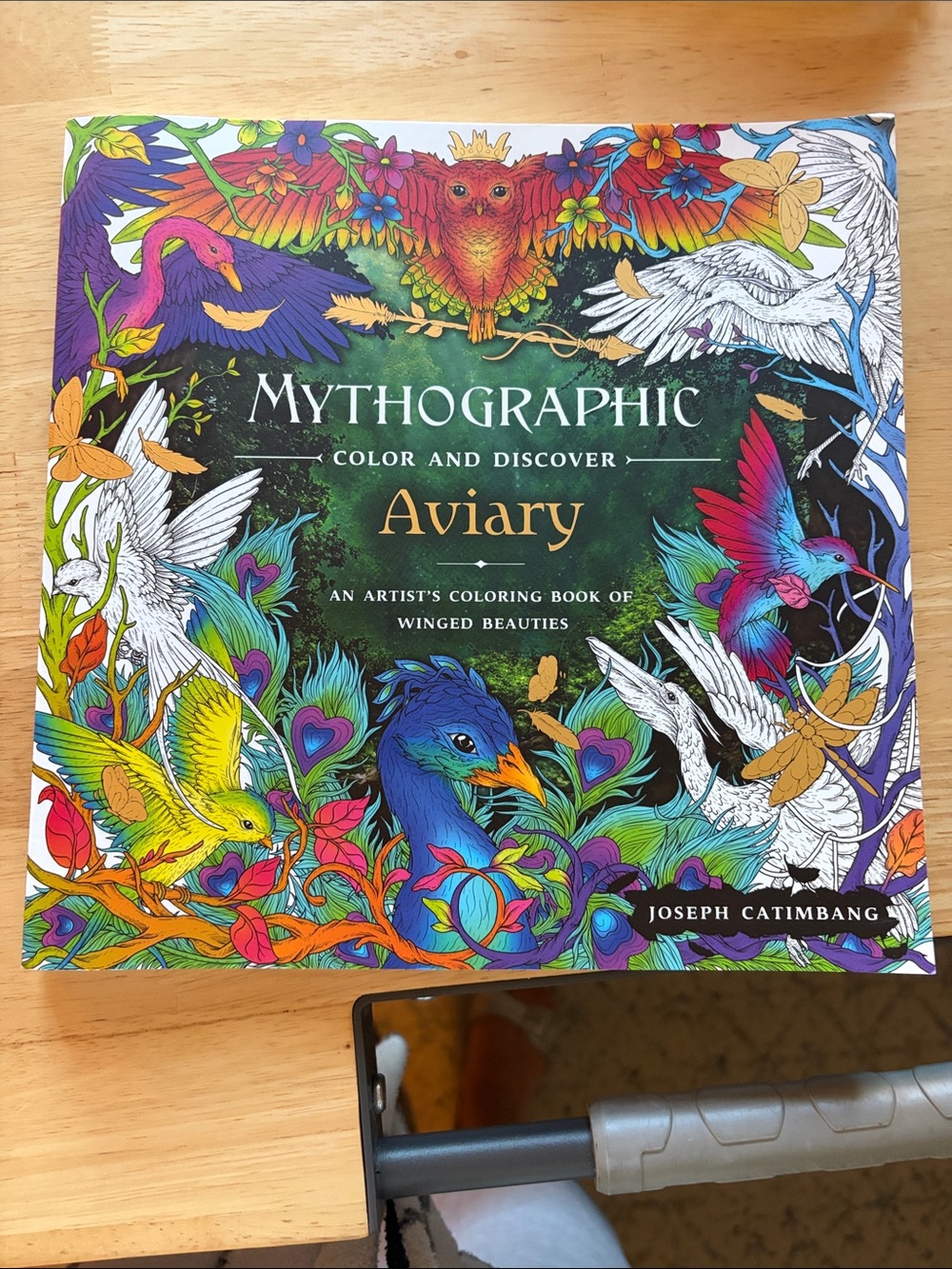 Mythographic Aviary Coloring Book - Multicolor